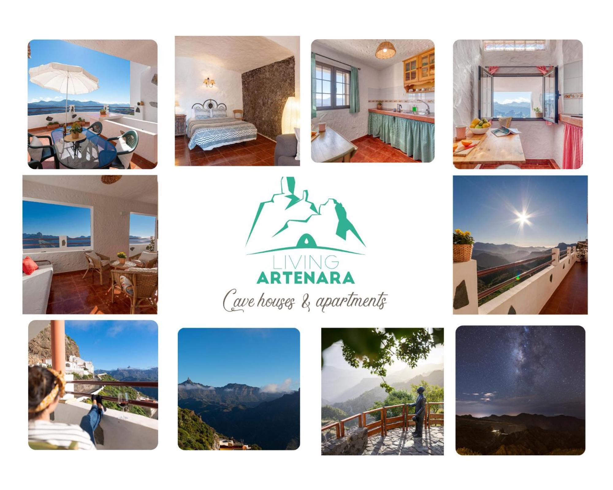 Living Artenara - Cave House & Silence Adults Only Eksteriør billede