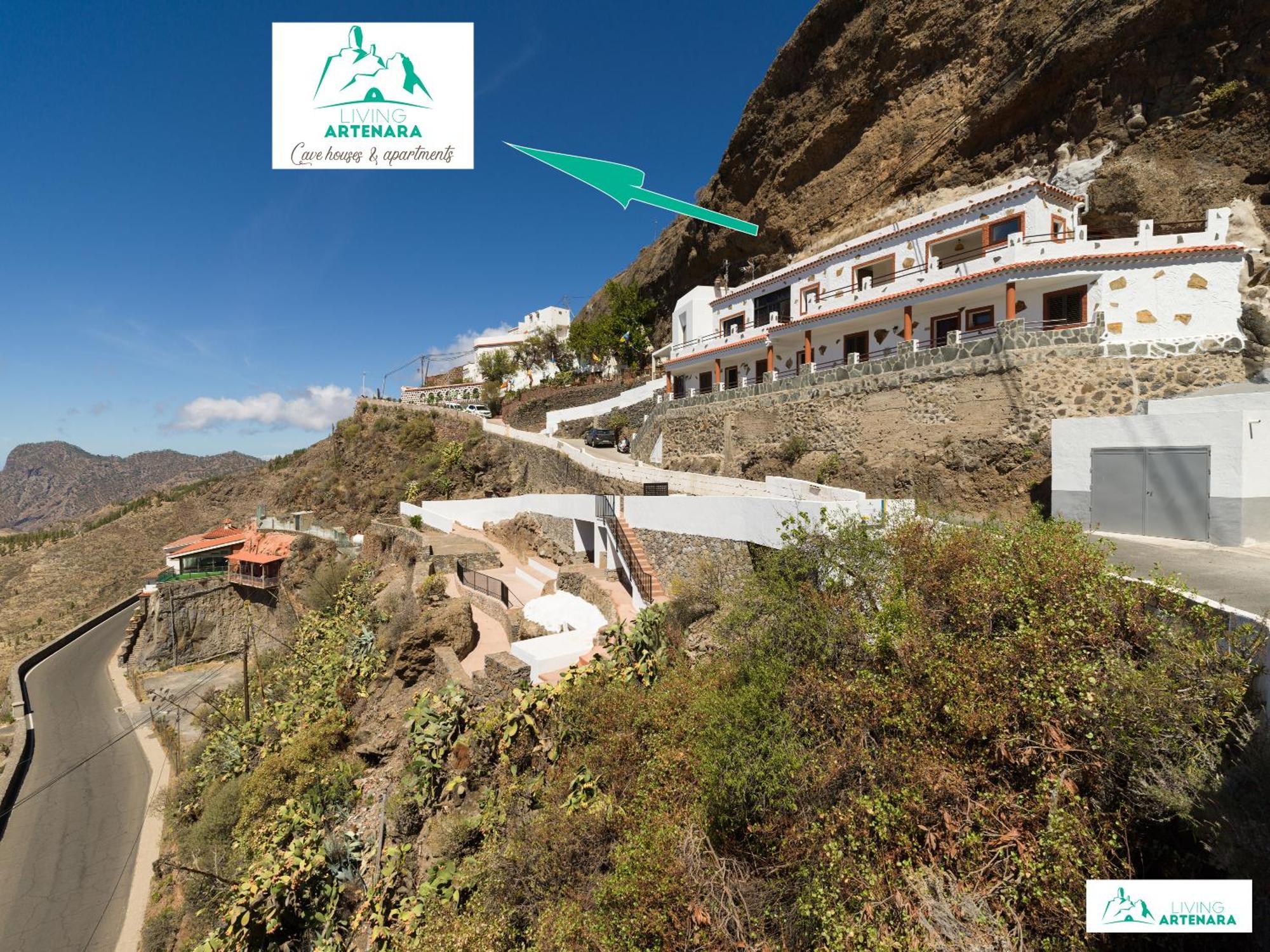 Living Artenara - Cave House & Silence Adults Only Eksteriør billede