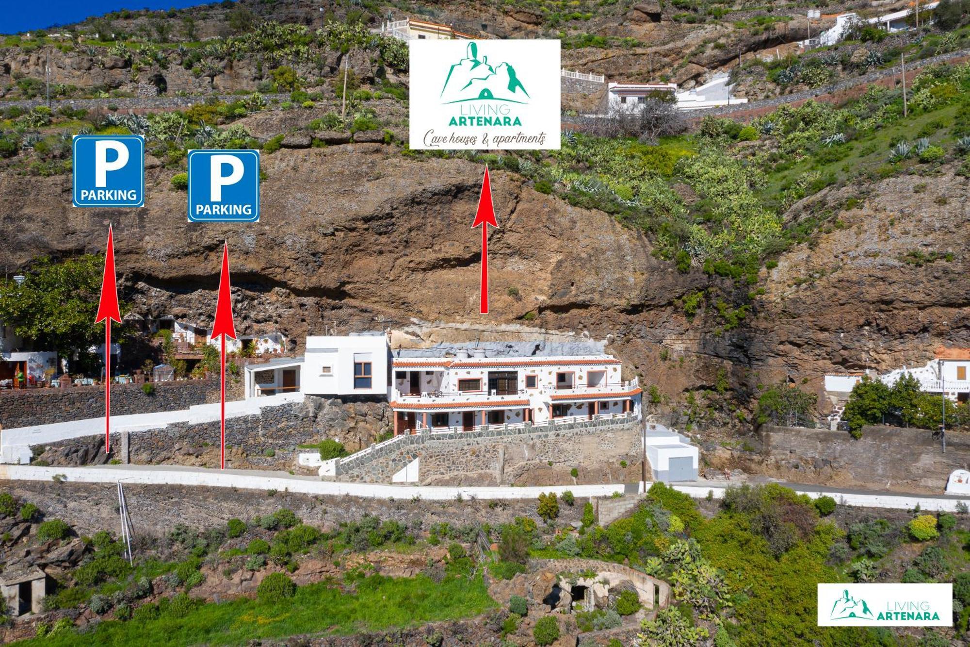 Living Artenara - Cave House & Silence Adults Only Eksteriør billede